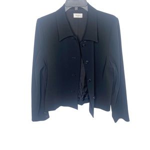Seaisle black blazer EUC cropped